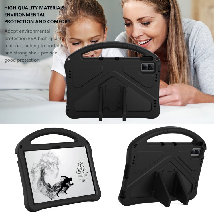 For TCL Tab 11 EVA Shockproof Tablet Case with Holder(Black)
