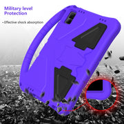 For TCL Tab 11 EVA Shockproof Tablet Case with Holder(Purple)