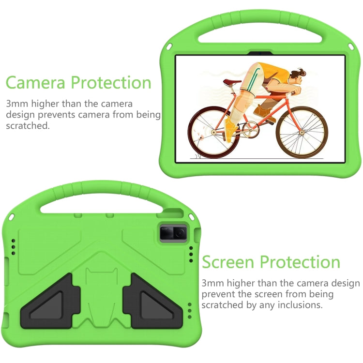 For TCL Tab 11 EVA Shockproof Tablet Case with Holder(Green)