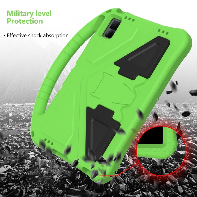For TCL Tab 11 EVA Shockproof Tablet Case with Holder(Green)