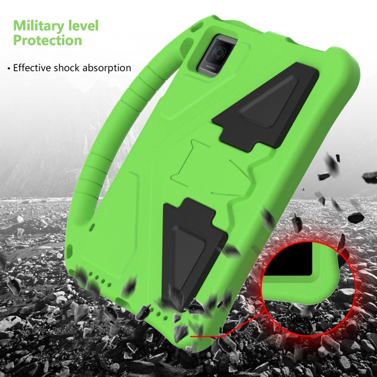 For TCL Tab 10 Gen2 10.36 2023 EVA Shockproof Tablet Case with Holder(Green)