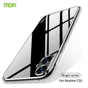 For Realme C55 MOFI Ming Series Ultra-thin TPU Phone Case(Transparent)