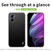 For Realme V30 / V30T MOFI Ming Series Ultra-thin TPU Phone Case(Transparent)