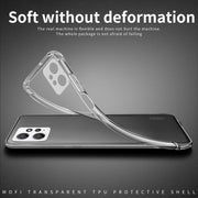 For Xiaomi Redmi Note 12 4G MOFI Ming Series Ultra-thin TPU Phone Case(Transparent)