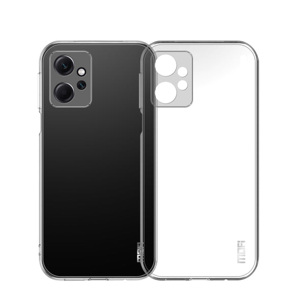 For Xiaomi Redmi Note 12 4G MOFI Ming Series Ultra-thin TPU Phone Case(Transparent)