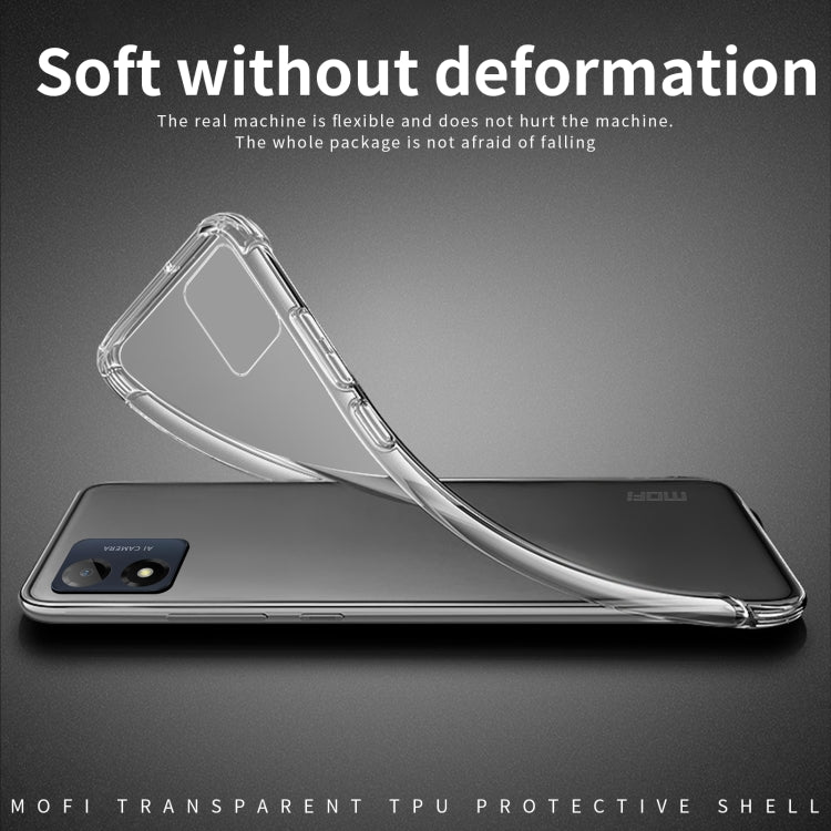 For Motorola Moto E13 MOFI Ming Series Ultra-thin TPU Phone Case(Transparent)