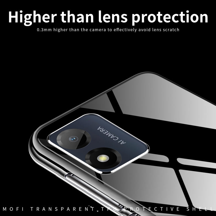 For Motorola Moto E13 MOFI Ming Series Ultra-thin TPU Phone Case(Transparent)