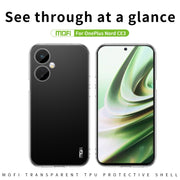 For OnePlus Nord CE 3 MOFI Ming Series Ultra-thin TPU Phone Case(Transparent)