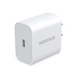 NORTHJO NOPD2000 PD 20W USB-C / Type-C Single Port Fast Wall Charger, Plug Type:US Plug(White) - USB Charger by NORTHJO | Online Shopping South Africa | PMC TechLife | Buy Now Pay Later Mobicred