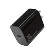 NORTHJO NOPD2001 PD 20W USB-C / Type-C Single Port Fast Charger, Plug Type:US Plug(Black) - free shipping - PMC TechLife - Order now!
