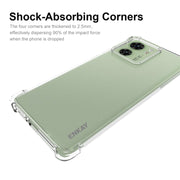 For Motorola Edge 40 5G ENKAY Hat-Prince Transparent TPU Shockproof Phone Case