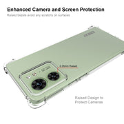For Motorola Edge 40 5G ENKAY Hat-Prince Transparent TPU Shockproof Phone Case