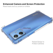 For Motorola Moto G54 5G ENKAY Hat-Prince Transparent TPU Shockproof Phone Case