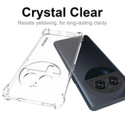 For OPPO Find X6 Pro ENKAY Clear TPU Shockproof Anti-slip Phone Case
