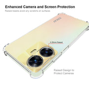 For Realme C55 4G ENKAY Clear TPU Shockproof Anti-slip Phone Case