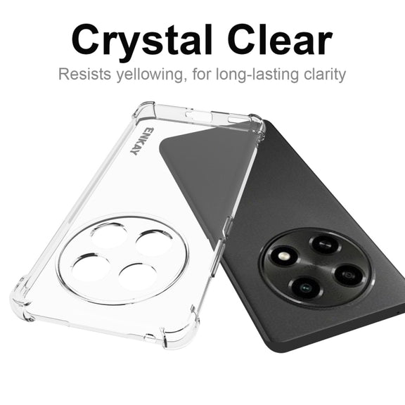 For OPPO A2 Pro 5G ENKAY Clear TPU Shockproof Anti-slip Phone Case