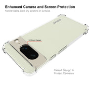 For Google Pixel 8 ENKAY Hat-Prince Transparent TPU Shockproof Phone Case