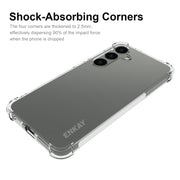 For Samsung Galaxy S24 5G ENKAY Hat-Prince Transparent TPU Shockproof Phone Case