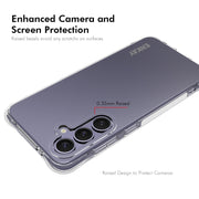 For Samsung Galaxy S24 FE 5G ENKAY Clear TPU Shockproof Anti-slip Phone Case