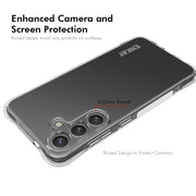 For Samsung Galaxy S25+ 5G ENKAY Clear TPU Shockproof Anti-slip Phone Case