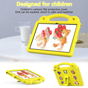 For Walmart Onn 10.1 2022 / 100071485 Handle Kickstand Children EVA Shockproof PC Tablet Case(Yellow)