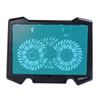 S200 Dual Silent Cooling Fan Portable Slim Notebook Cooling Pad for Laptop(Blue) - Cooling Pads by PMC TechLife | Online Shopping South Africa | PMC TechLife | Buy Now Pay Later Mobicred