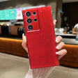 For Samsung Galaxy S25 Ultra 5G Jelly Glitter Solid Color TPU Phone Case(Red) - Galaxy S25 Ultra 5G Cases by PMC TechLife | Online Shopping South Africa | PMC TechLife | Buy Now Pay Later Mobicred