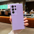For Samsung Galaxy S25 Ultra 5G Jelly Glitter Solid Color TPU Phone Case(Purple) - Galaxy S25 Ultra 5G Cases by PMC TechLife | Online Shopping South Africa | PMC TechLife | Buy Now Pay Later Mobicred