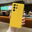 For Samsung Galaxy S25 Ultra 5G Jelly Glitter Solid Color TPU Phone Case(Yellow) - Galaxy S25 Ultra 5G Cases by PMC TechLife | Online Shopping South Africa | PMC TechLife | Buy Now Pay Later Mobicred
