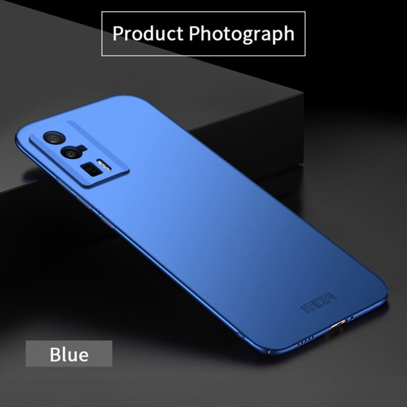 For Xiaomi Redmi K60 / K60 Pro MOFI Frosted Ultra-thin PC Hard Case(Blue)