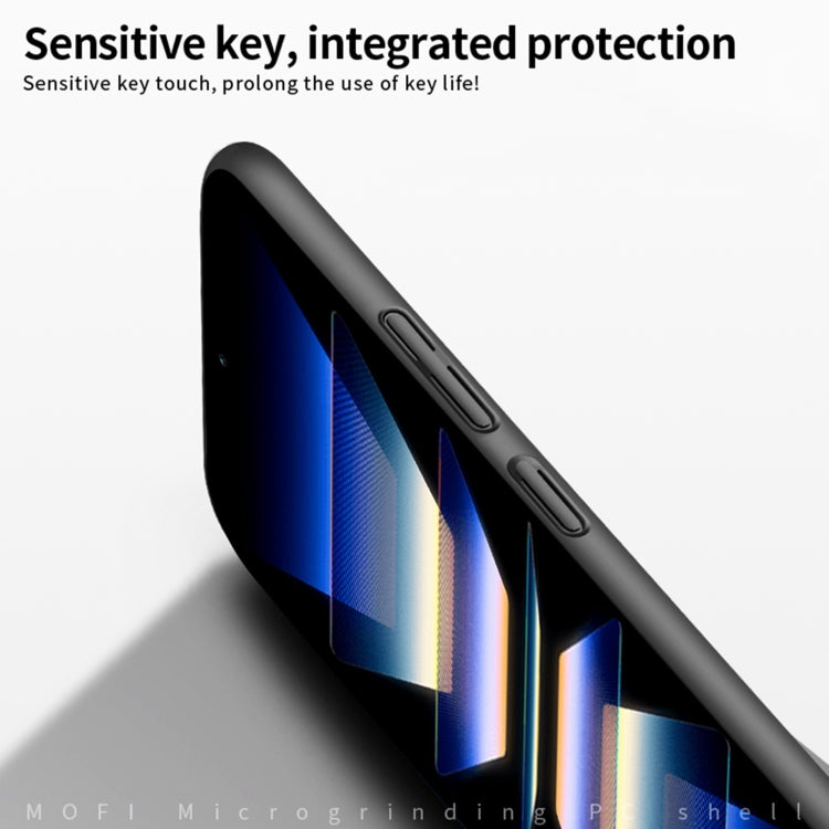 For Xiaomi Redmi K60 / K60 Pro MOFI Frosted Ultra-thin PC Hard Case(Blue)