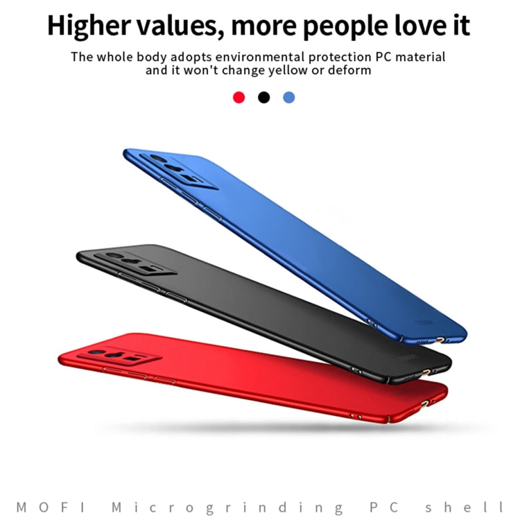 For Xiaomi Redmi K60 / K60 Pro MOFI Frosted Ultra-thin PC Hard Case(Blue)