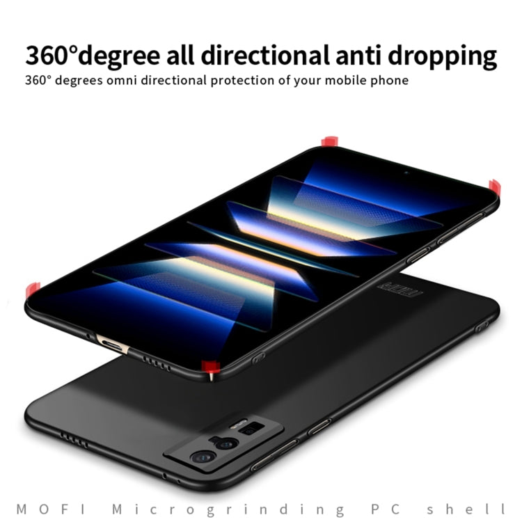 For Xiaomi Redmi K60 / K60 Pro MOFI Frosted Ultra-thin PC Hard Case(Red)