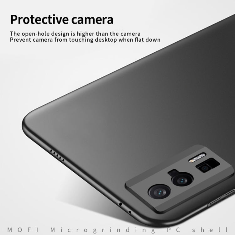 For Xiaomi Redmi K60 / K60 Pro MOFI Frosted Ultra-thin PC Hard Case(Red)