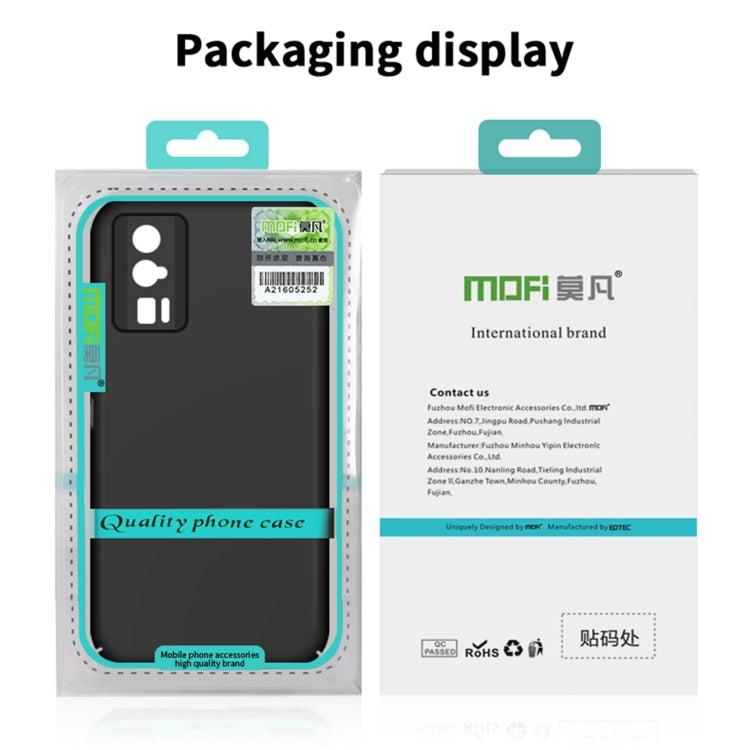 For Xiaomi Redmi K60 / K60 Pro MOFI Frosted Ultra-thin PC Hard Case(Red)
