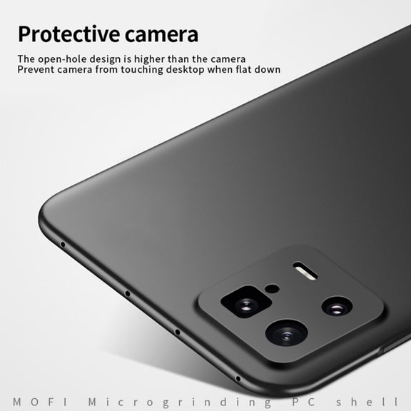 For Xiaomi 13 MOFI Frosted Ultra-thin PC Hard Case(Red)