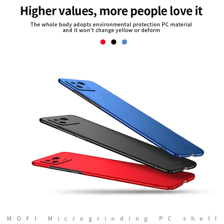 For Xiaomi 13 Pro MOFI Frosted Ultra-thin PC Hard Case(Blue)
