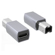2pcs JUNSUNMAY USB Type-C Female to Male USB 2.0 Type-B Adapter Converter Connector for Printers Scanner Electric Piano - Cable & Adapters by JUNSUNMAY | Online Shopping South Africa | PMC TechLife