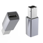 2pcs JUNSUNMAY USB Type-C Female to Male USB 2.0 Type-B Adapter Converter Connector for Printers Scanner Electric Piano