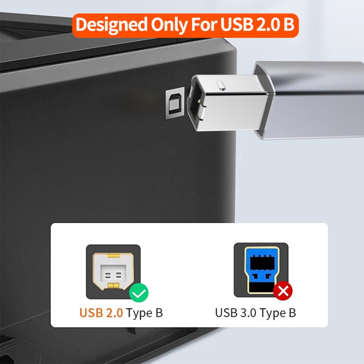2pcs JUNSUNMAY USB Type-C Female to Male USB 2.0 Type-B Adapter Converter Connector for Printers Scanner Electric Piano