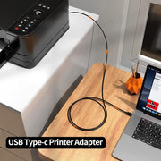 2pcs JUNSUNMAY USB Type-C Female to Male USB 2.0 Type-B Adapter Converter Connector for Printers Scanner Electric Piano