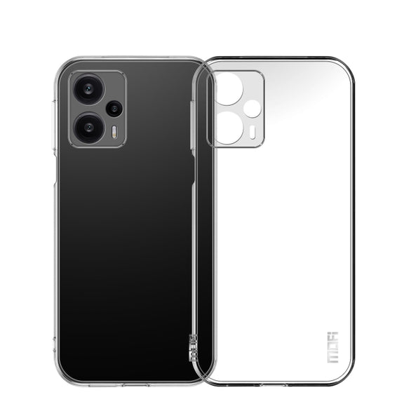 For Xiaomi Redmi Note 12 Turbo MOFI Ming Series Ultra-thin TPU Phone Case(Transparent)