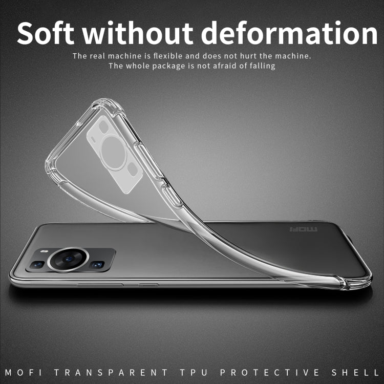 For Huawei P60 / P60 Pro MOFI Ming Series Ultra-thin TPU Phone Case(Transparent)