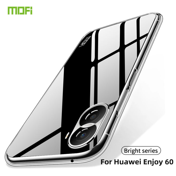 For Huawei Enjoy 60 MOFI Ming Series Ultra-thin TPU Phone Case(Transparent)