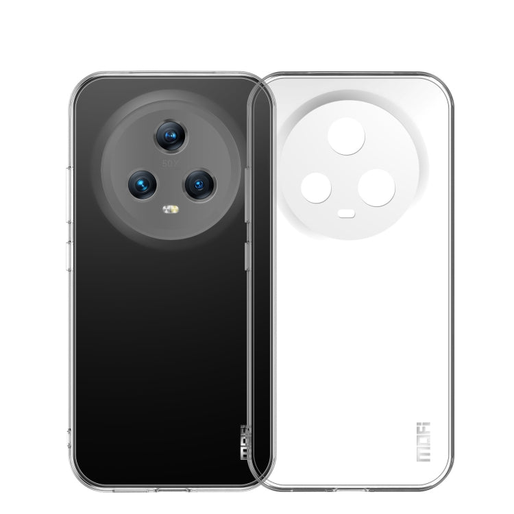 For Honor Magic5 MOFI Ming Series Ultra-thin TPU Phone Case(Transparent)