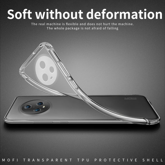 For Honor Magic5 MOFI Ming Series Ultra-thin TPU Phone Case(Transparent)
