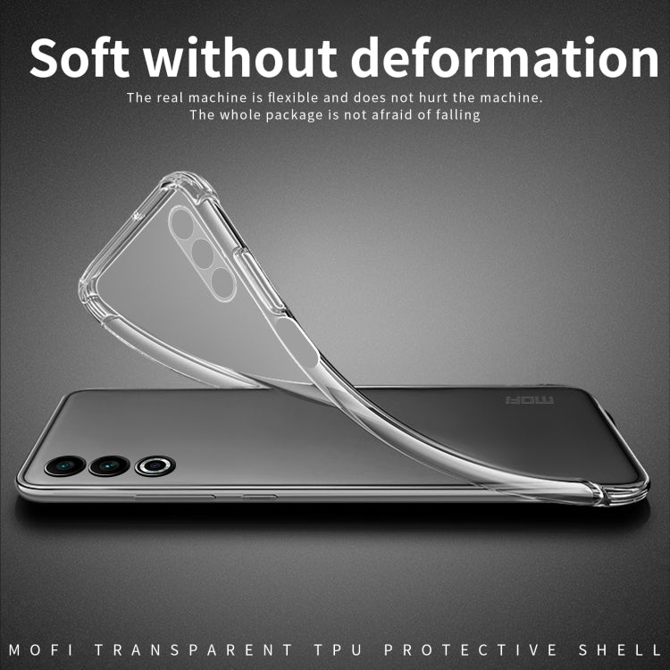 For Meizu 20 MOFI Ming Series Ultra-thin TPU Phone Case(Transparent)