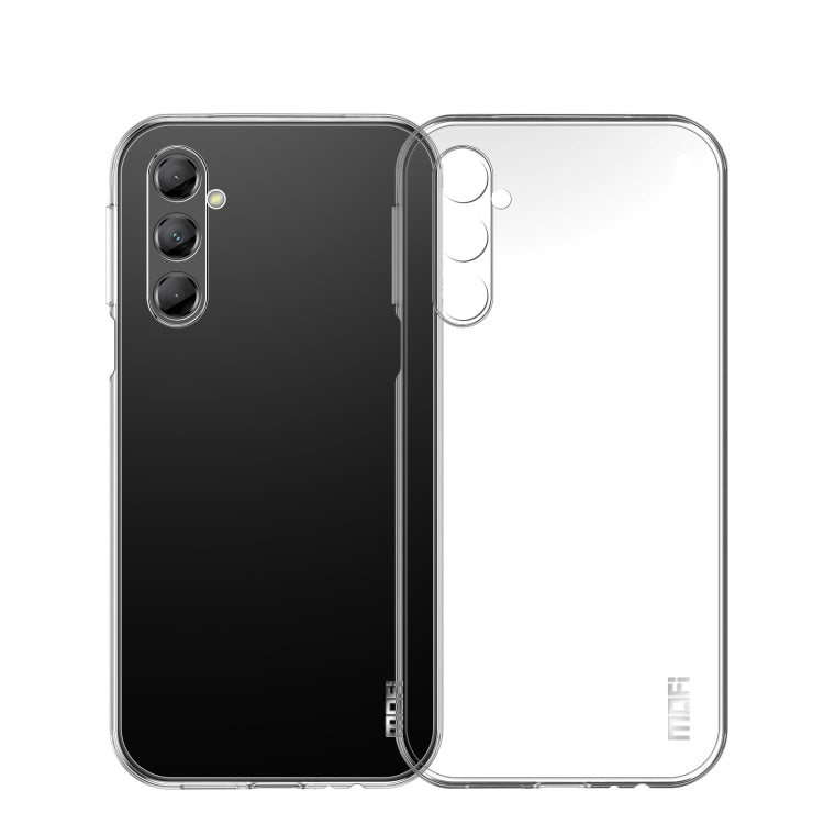 For Samsung Galaxy M14 MOFI Ming Series Ultra-thin TPU Phone Case(Transparent)