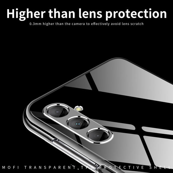 For Samsung Galaxy M14 MOFI Ming Series Ultra-thin TPU Phone Case(Transparent)