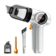Q18 Car Strong Suction Wireless Handheld Vacuum Cleaner(White) - Vacuum Cleaner by PMC TechLife | Online Shopping South Africa | PMC TechLife | Buy Now Pay Later Mobicred